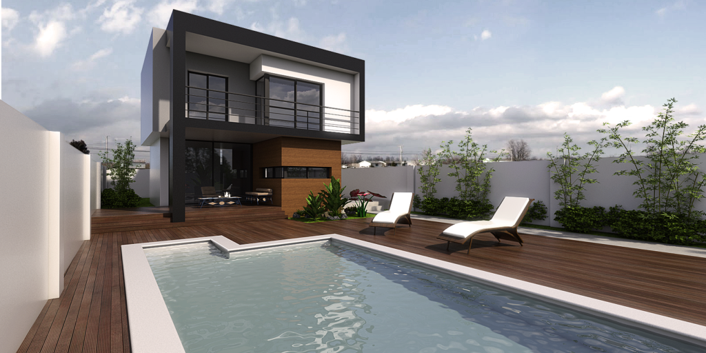 piscina vivienda diseño